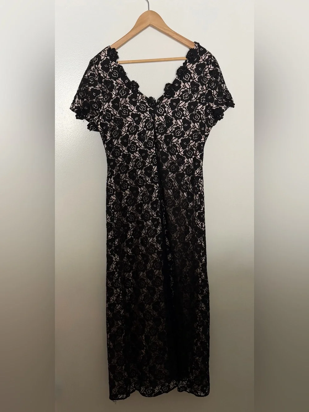 EUC JS Boutique Black Lace Dress
